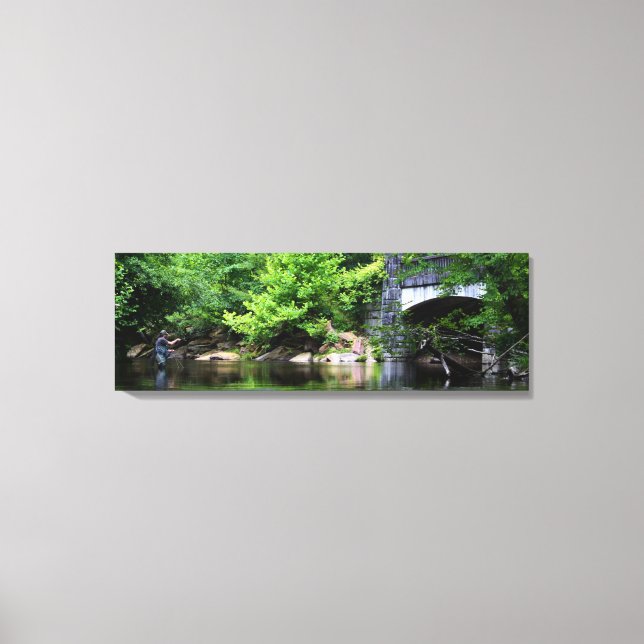 Toile Poster de rêve de la Journée de la Pêche à la Volé (Recto)