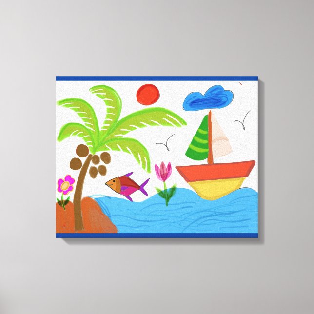 Toile Poster de Wall Art (Recto)