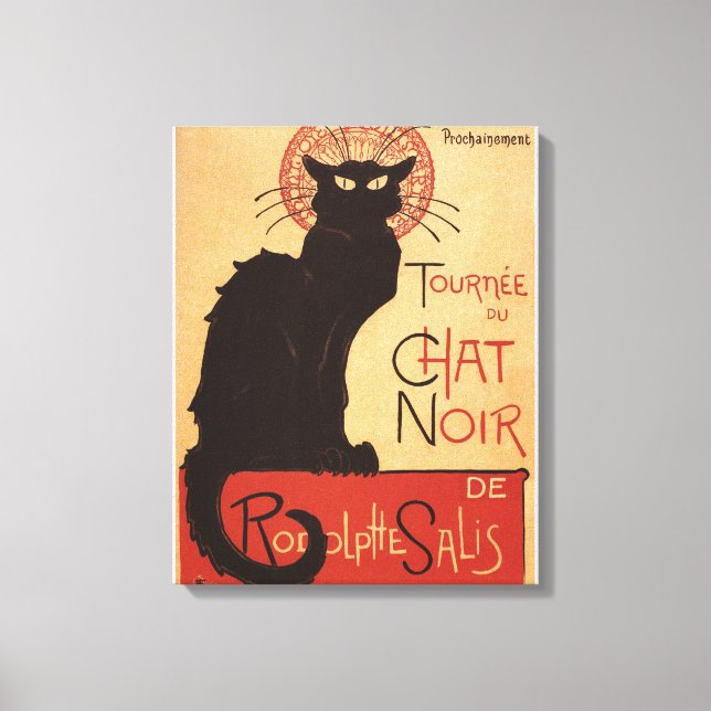 Toile Poster du conversation Noir Cabaret Troupe Black C (Recto)