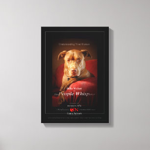 Toile Poster du film Chien Mix de laboratoire de chocola