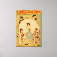 Poster du théâtre musical "Belle of New York"