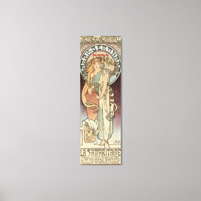 Toile Poster du Théâtre Vintage français (Recto)