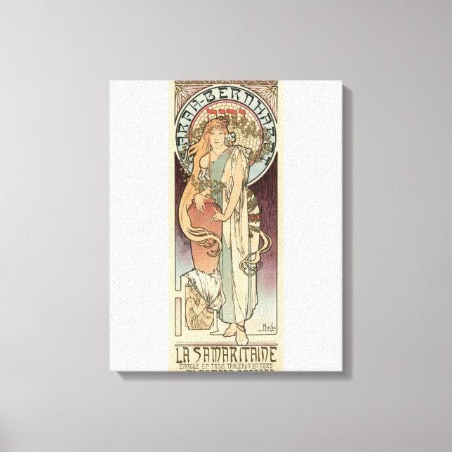 Toile Poster du Théâtre Vintage français (Recto)