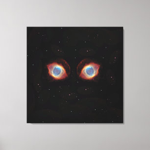 Toile Poster Galactic Nebula Eyes