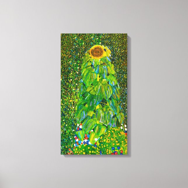 Toile Poster Gustav Klimt Sunflower Canvas (Recto)