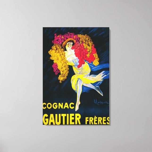 Toile Poster promotionnel Cognac GautierFrance (Recto)