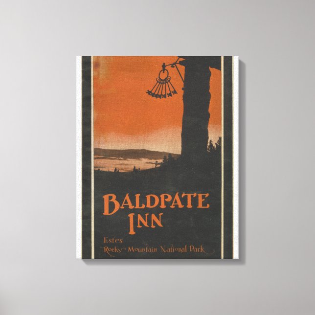 Toile Poster promotionnel du Baldpate Inn # 2 (Recto)