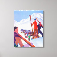 Poster promotionnel du chemin de fer PLM
