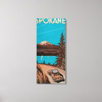 Poster publicitaire Spokane #2Spokane, WA
