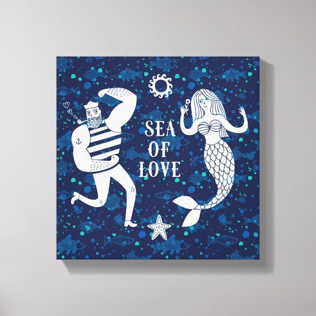 Toile Poster Sea Of Love (Recto)