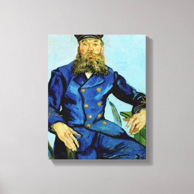 Toile Postman Joseph Roulin | Vincent van Gogh (Recto)