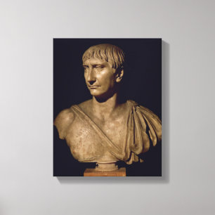 Toile Pot de portrait de l'empereur Trajan