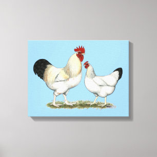 Toile Poulets de la rivière Indian