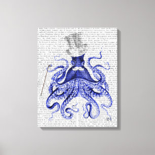 Toile Poulpe au sujet de ville