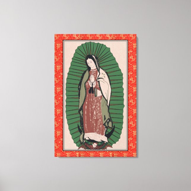 Toile Poupée de Chine de Guadalupe (Recto)