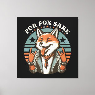 Toile Pour l'amour du renard
