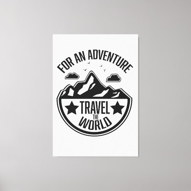 Toile Pour une aventure (Recto)