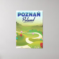 Poznań Pologne poster Voyage.