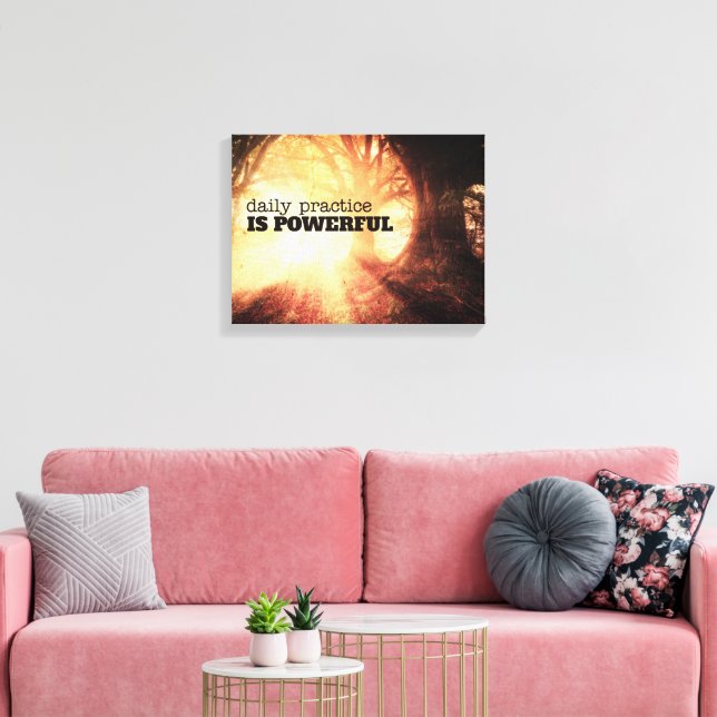 Toile Pratique quotidienne (Insitu(Salon))