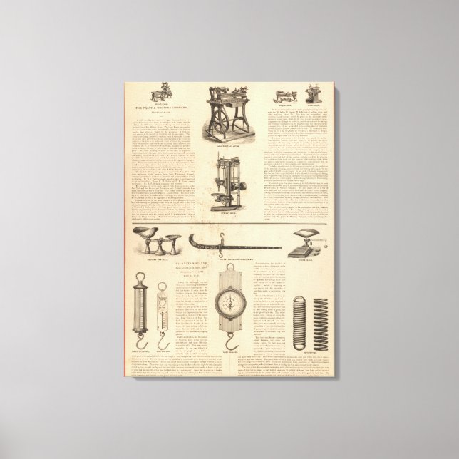 Toile Pratt and Whitney Company (Recto)