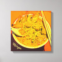 Prawn Laksa Malaisie imprimer voyage