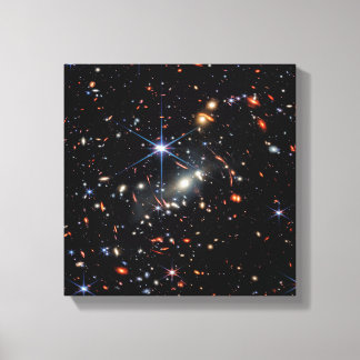 Toile Premier champ profond du télescope spatial James W