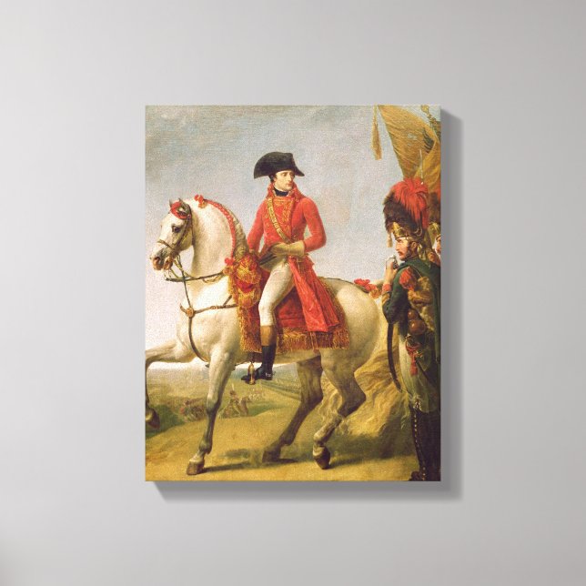 Toile Premier consul Napoléon Bonaparte (Recto)