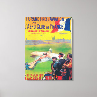 Toile Premier Grand Prix de l'aviation