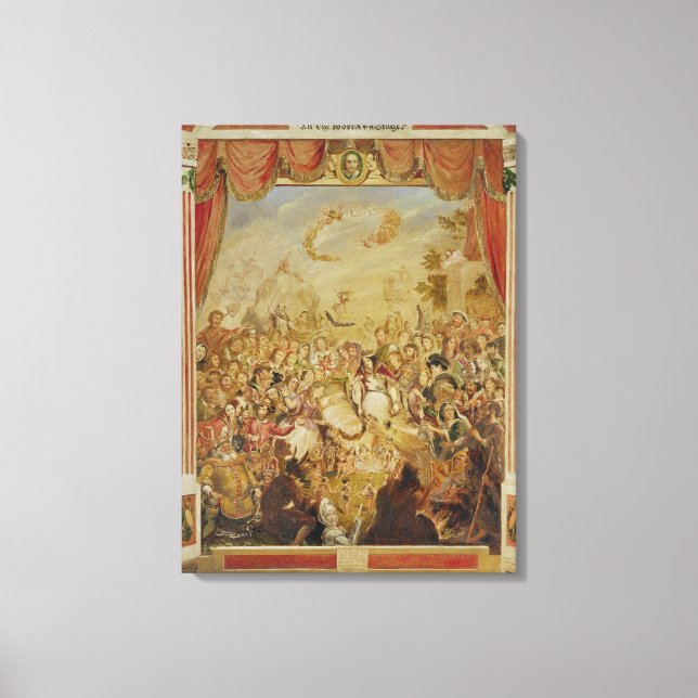 Toile Première apparition de William Shakespeare (1564- (Recto)