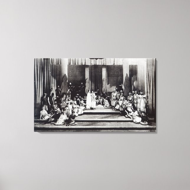 Toile Première étape en Angleterre "Semele" (Recto)