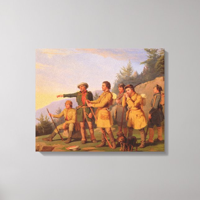 Toile Première vue de Boone du Kentucky (Recto)