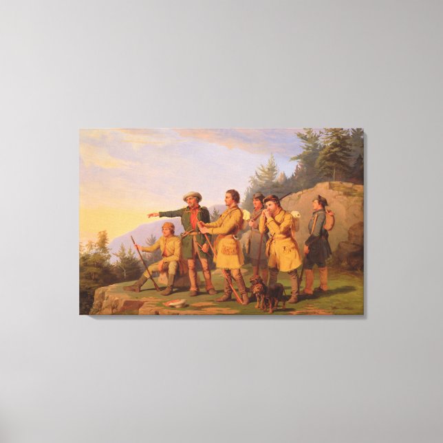 Toile Première vue de Boone du Kentucky (Recto)