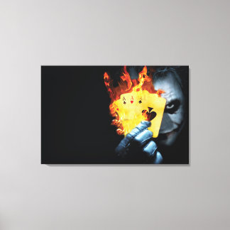 Toile Premium encadrée Joker (Brillant)