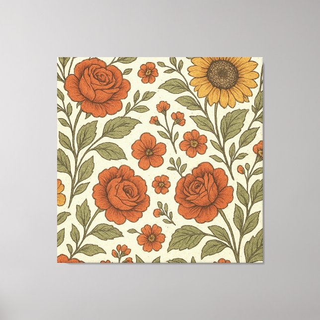 Toile Premium Wrapped Canvas (Recto)