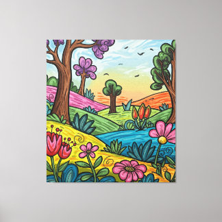 Toile Premium Wrapped Canvas Custom (40.00" x 44.30")