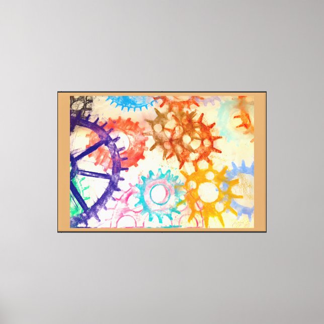Toile Préparation des Pastels (Recto)