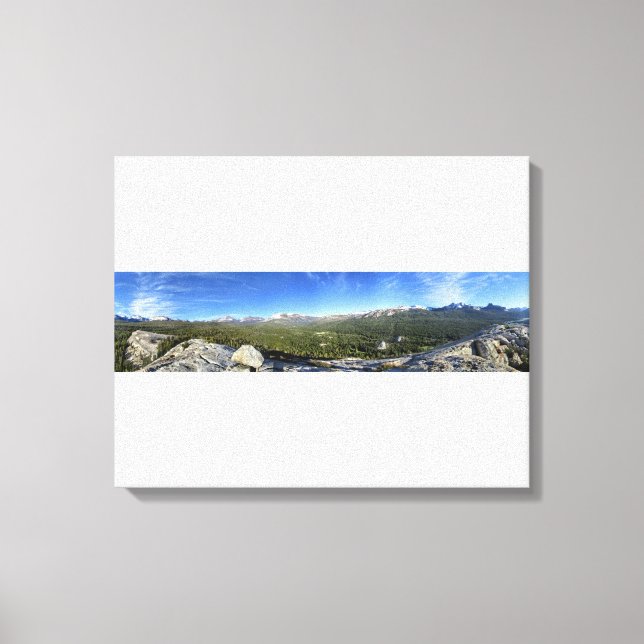 Toile Prés Tuolumne de Lembert Dome 3 - Yosemite (Recto)