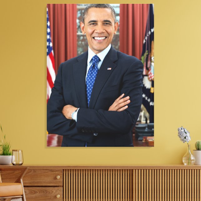 Toile Président américain Barack Obama (Insitu(Salon))