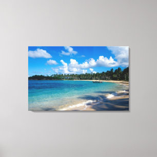 Toile Presqu'île de La Samana, République dominicaine,