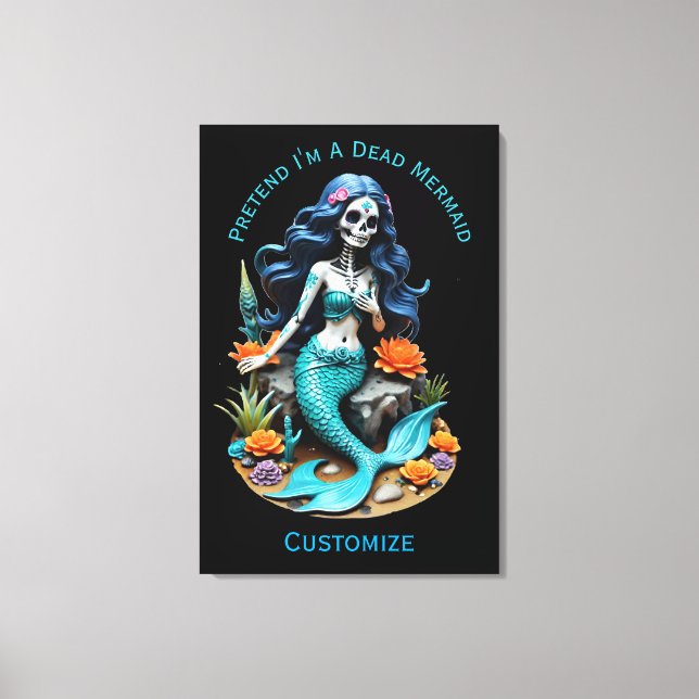 Toile Pretend I'm A Dead Mermaid Thunder_Cove (Recto)