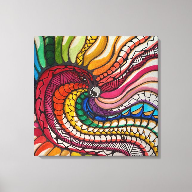 Toile Pride Bird (Recto)