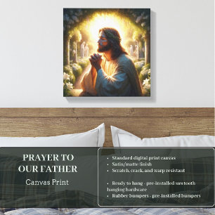 TOILE PRIE À NOTRE PÈRE