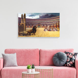 Toile Prière Dernière des martyrs chrétiens   J-L Gé me