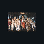 Toile Primavera Botticelli<br><div class="desc">Primavera de Botticelli. Portrait multi-figuré classique dans la nature. Reproduction d'oeuvres d'art célèbres dans le domaine public.</div>