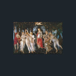 Toile Primavera de Sandro Botticelli (c 1470-80)<br><div class="desc">Primavera (signifiant "Printemps"), est une grande peinture murale réalisée par le peintre italien de la Renaissance Sandro Botticelli à la fin des années 1470 ou au début des années 1480 (les datations varient). Il a été décrit comme "l'un des tableaux les plus écrits et les plus controversés du monde", [et...</div>