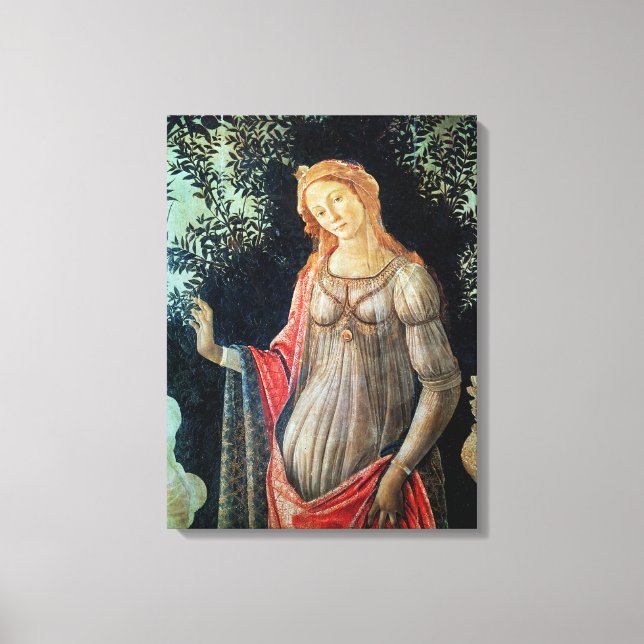 Toile Primavera, détail de Vénus, c.1478 (Recto)