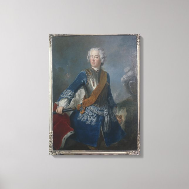 Toile Prince héritier Frederick II, c.1736 (Recto)