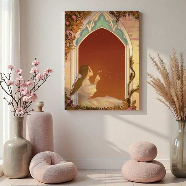 Toile Princesse au soleil  (Créateur téléchargé)