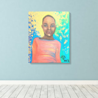 Toile Princesse Sharifa Peinture à l'huile par Vénus Leo