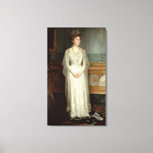 Toile Princesse Victoria Eugenie, reine de l'Espagne